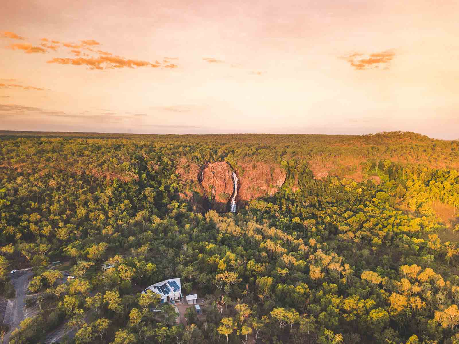 Wangi Falls from above | Five best natural encounters near Darwin