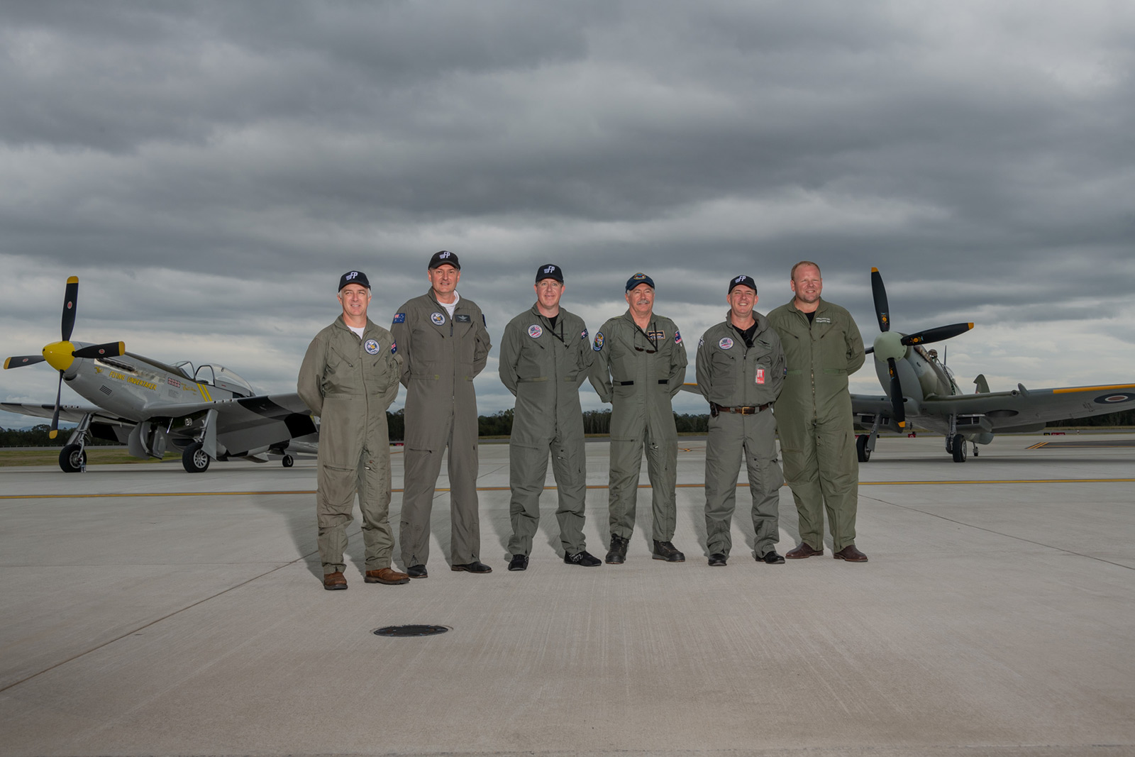 The team from Fighter Pilot Adventure Flights