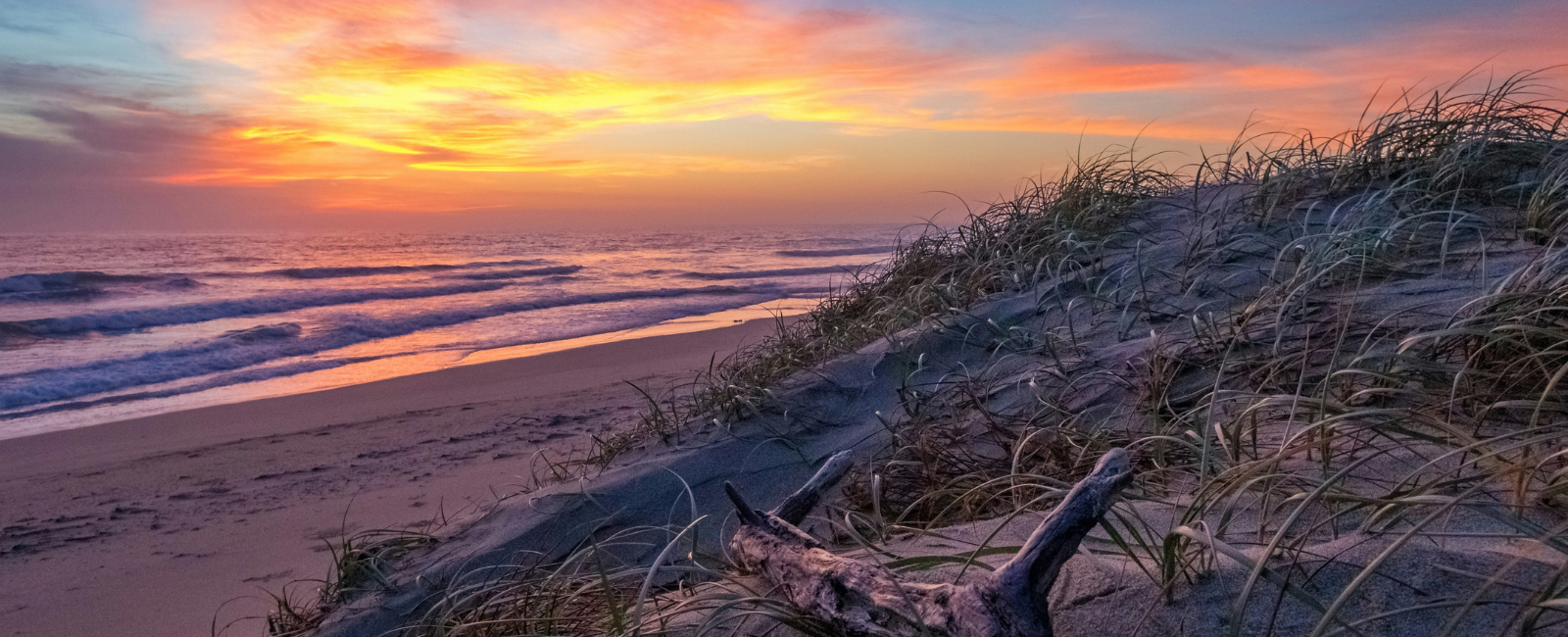 Waves crashing on the beach in Shoalhaven