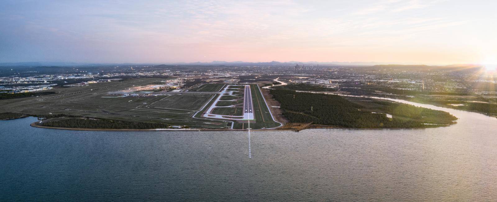 Brisbane new runway render