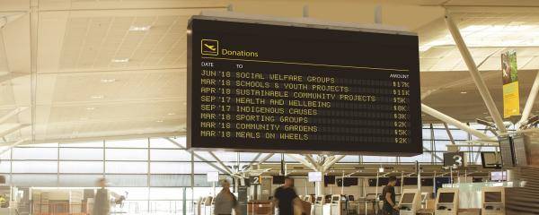 Brisbane Airport's Community Giving Fund