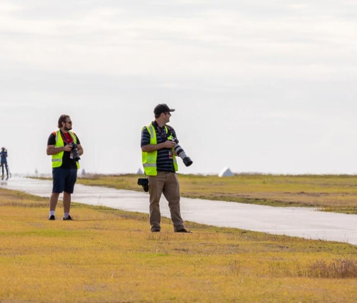 Plane spotter group airside tour Plane spotter group airside tour