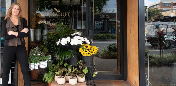 Geraldine Hore, Owner and Creative Director of Bouquet Boutique
