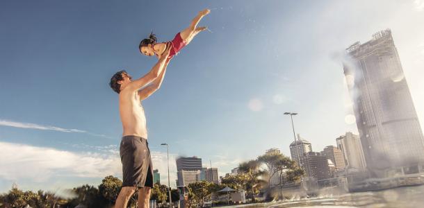 Streets Beach South Bank | 15 cool family fun activities