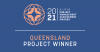 2021 Award winner logo - Australian Institute of Project Management Achievement Awards - QLD project winner